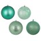 Sea Foam 4 Finish Assorted Ball Ornament, 6 in. - 4 per Box